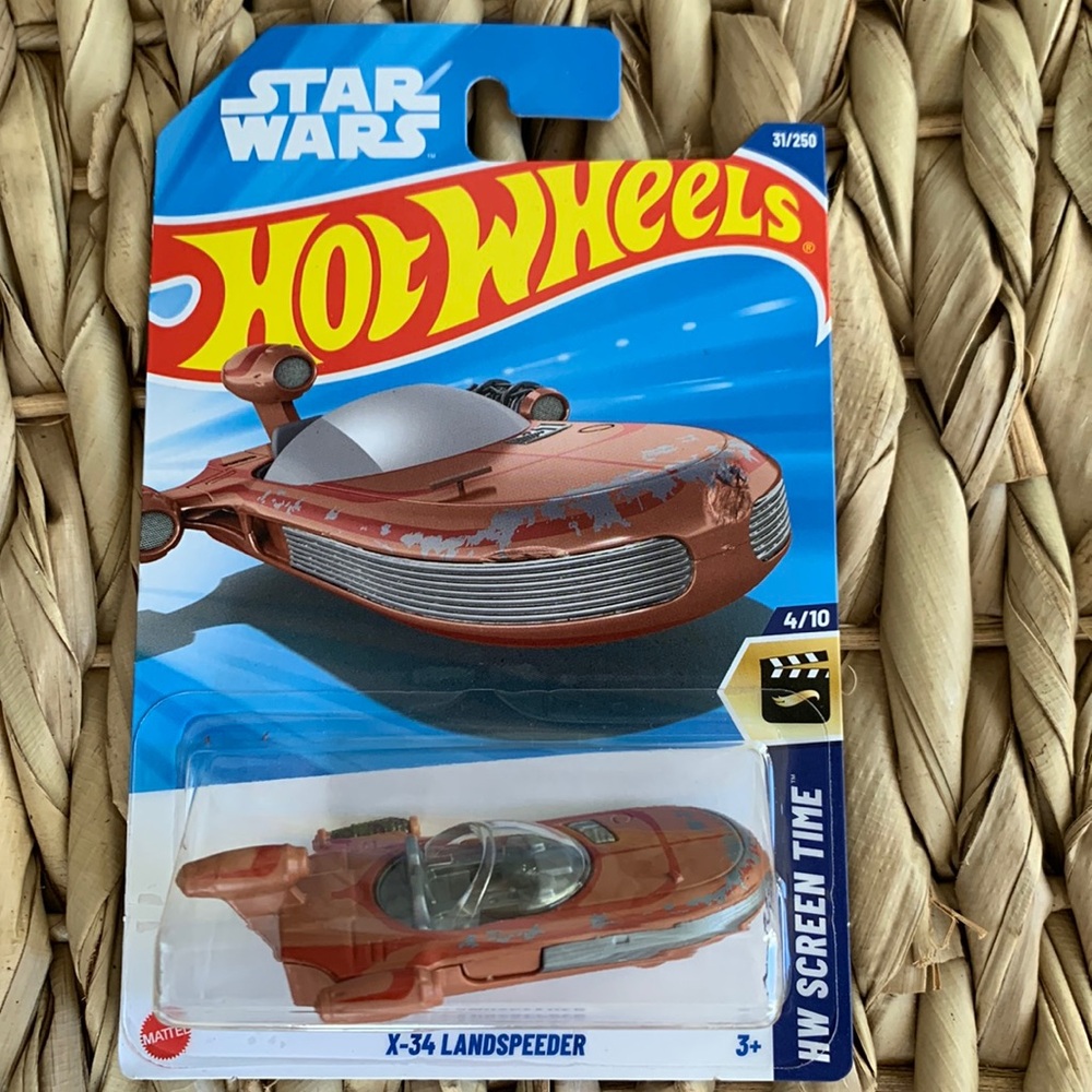 X-34 Landspeeder Star Wars Hot Wheel Land Speeder StarWars Hotwheels Mattel New